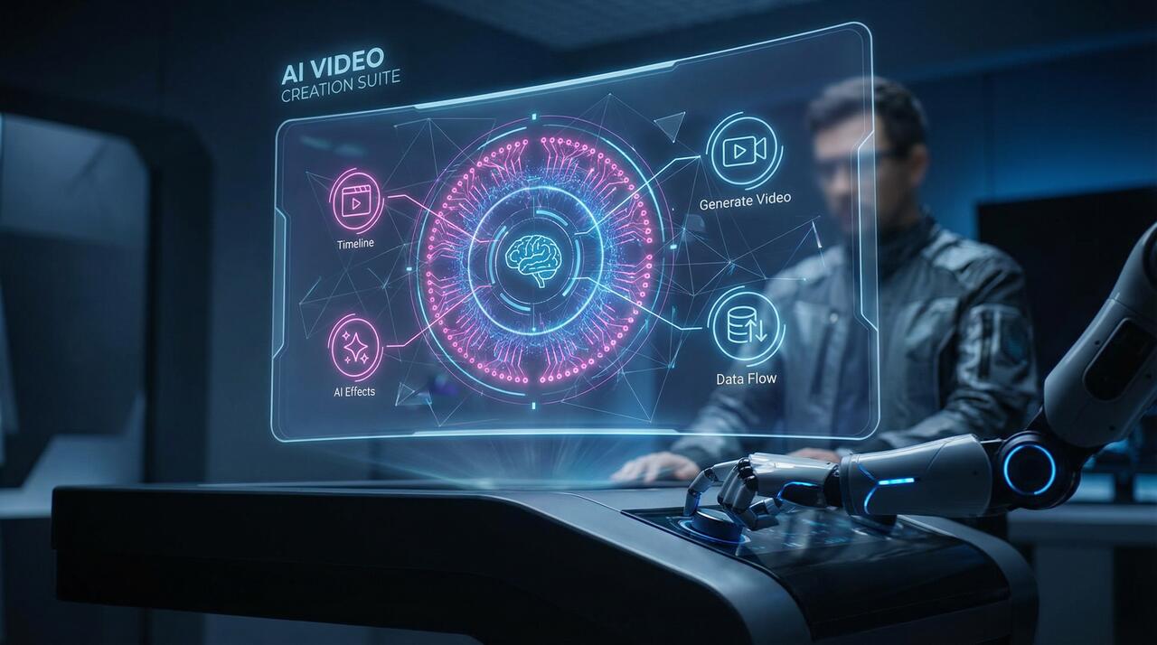 女神视频 AI智能视频创作